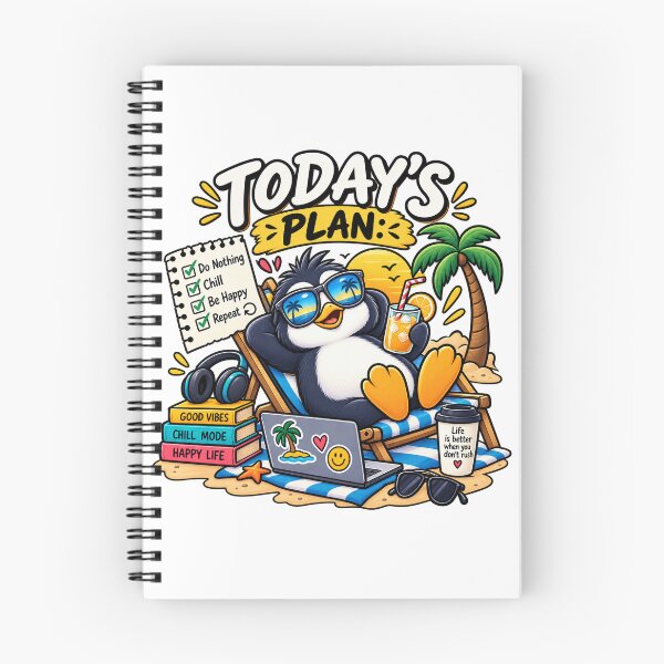 Item preview, Todays Plan Do Nothing Chill designed and sold by Lumvero.