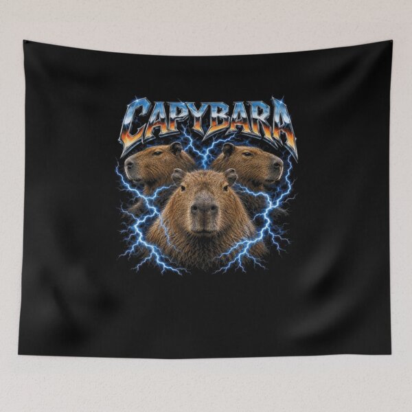 Item preview, Vintage 90s Heavy Retro Capybara Meme Animal Lover designed and sold by DheninStudio.
