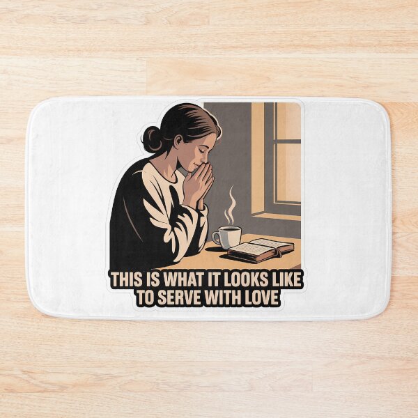 Item preview, Prayerful Moments in Soft Light designed and sold by NiftyWrx.