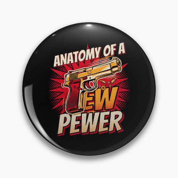 Item preview, Anatomy of A Pew Pewer Funny Pistol Sports Shooting designed and sold by Redgiant87x.