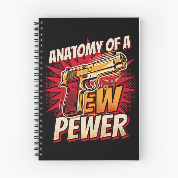 Item preview, Anatomy of A Pew Pewer Funny Pistol Sports Shooting designed and sold by Redgiant87x.