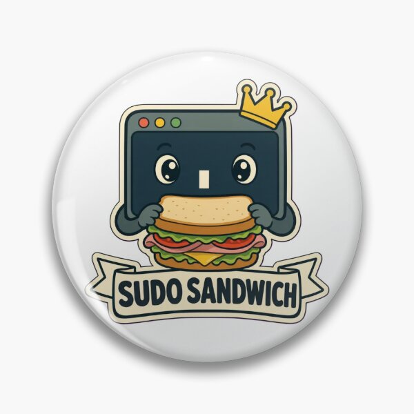 Item preview, Sudo Sandwich | Funny Linux Terminal Command Line Humour designed and sold by DebugLab.