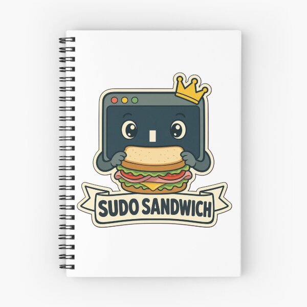 Item preview, Sudo Sandwich | Funny Linux Terminal Command Line Humour designed and sold by DebugLab.