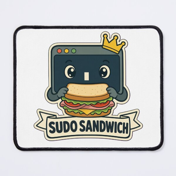 Item preview, Sudo Sandwich | Funny Linux Terminal Command Line Humour designed and sold by DebugLab.