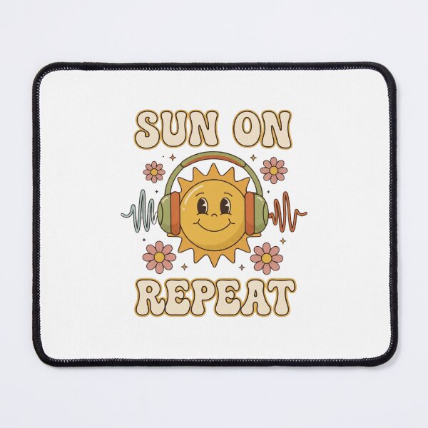 Item preview, Sun on Repeat Groovy Retro Sunshine designed and sold by GoofyShopp.