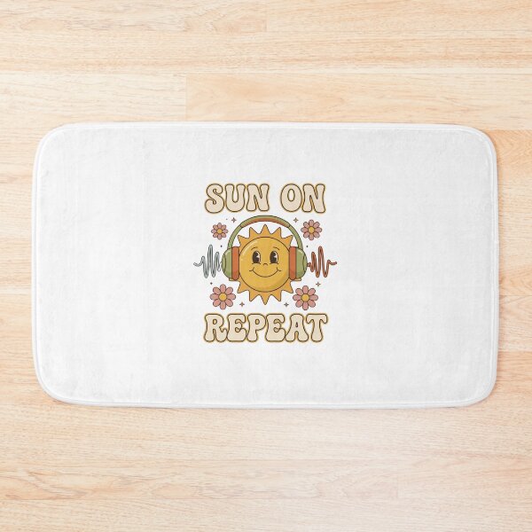 Item preview, Sun on Repeat Groovy Retro Sunshine designed and sold by GoofyShopp.