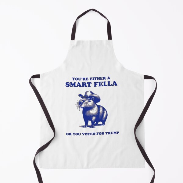 Item preview, You're a Smart Fella Anti Anti Trump Capybara Animal Meme FDT Unhinged Vintage Animal Anti MAGA Democrat designed and sold by DheninStudio.