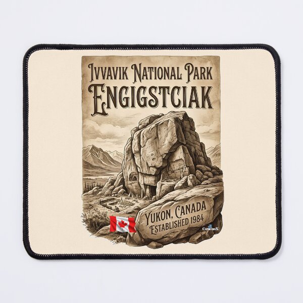 Item preview, Engigstciak Ivvavik National Park Sepia designed and sold by EvergreenPark - Tee Studio.