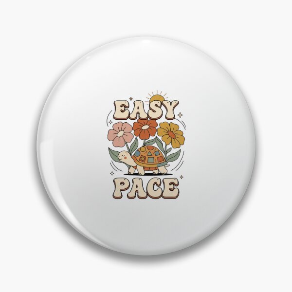 Item preview, Easy Pace Retro Tortoise and Wildflowers designed and sold by GoofyShopp.