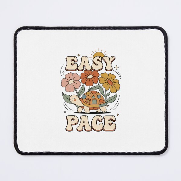 Item preview, Easy Pace Retro Tortoise and Wildflowers designed and sold by GoofyShopp.