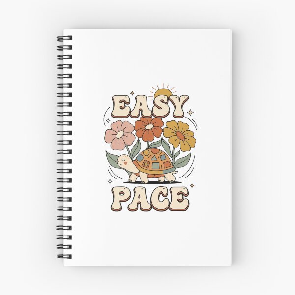 Item preview, Easy Pace Retro Tortoise and Wildflowers designed and sold by GoofyShopp.