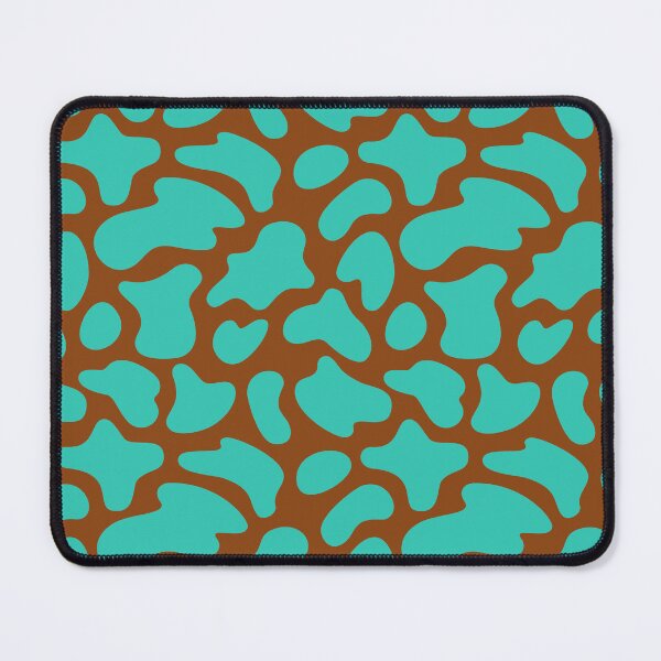 Item preview, Modern Graphic Cow Print Pattern | Brown & Teal designed and sold by Frohyou.