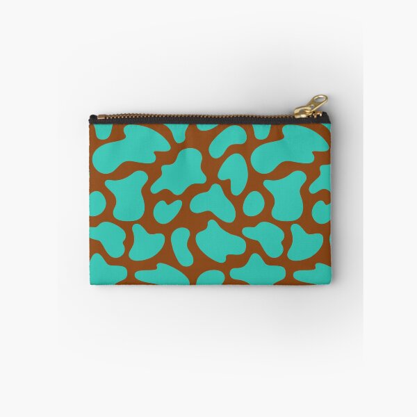 Item preview, Modern Graphic Cow Print Pattern | Brown & Teal designed and sold by Frohyou.