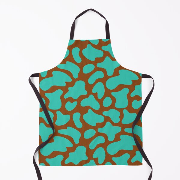 Item preview, Modern Graphic Cow Print Pattern | Brown & Teal designed and sold by Frohyou.