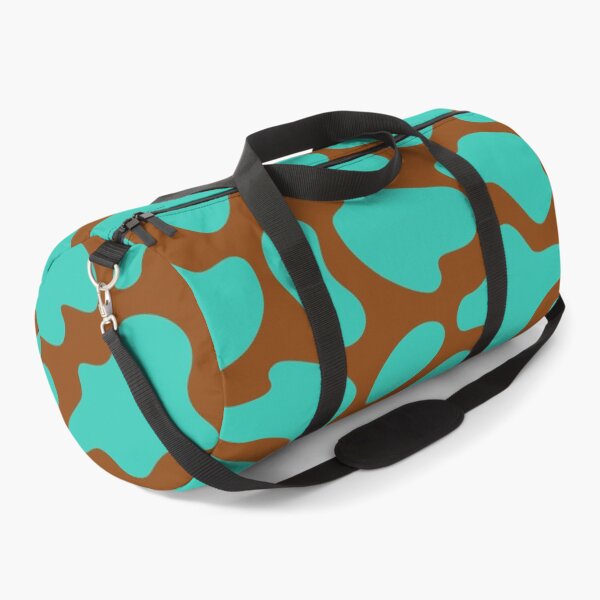 Item preview, Modern Graphic Cow Print Pattern | Brown & Teal designed and sold by Frohyou.