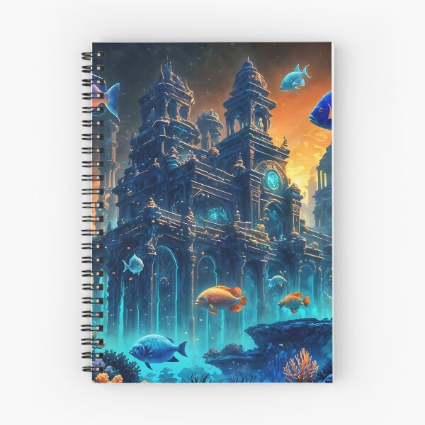 Item preview, Ruins of an Underwater City designed and sold by Fanta-sticky.