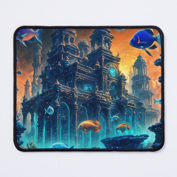 Item preview, Ruins of an Underwater City designed and sold by Fanta-sticky.