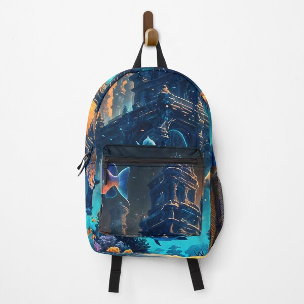Item preview, Ruins of an Underwater City designed and sold by Fanta-sticky.