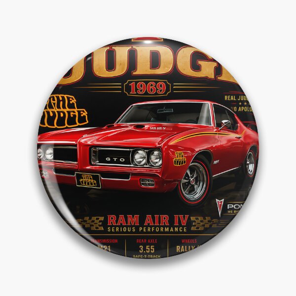 Item preview, 1969 Pontiac Gto Judge Ram Air  designed and sold by LaurenceBrothe.