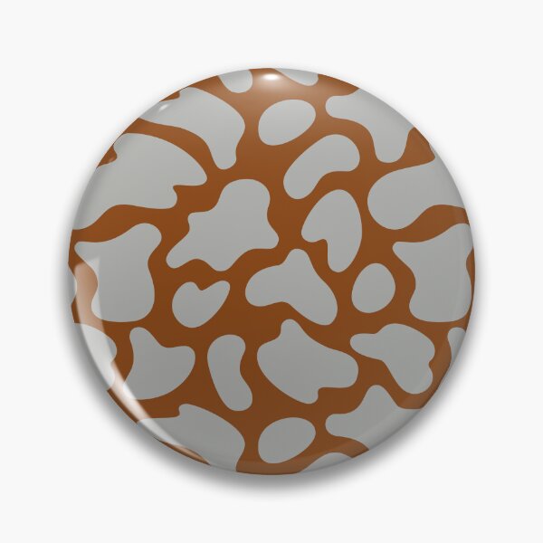 Item preview, Modern Graphic Cow Print Pattern | Brown & Gray designed and sold by Frohyou.