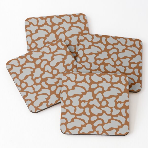 Item preview, Modern Graphic Cow Print Pattern | Brown & Gray designed and sold by Frohyou.