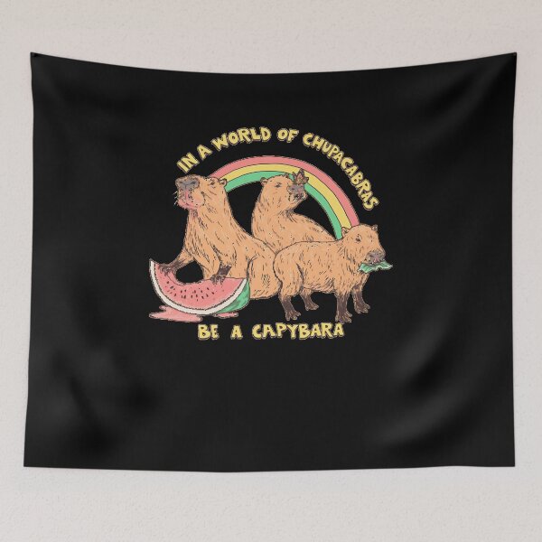 Item preview, Be A Capybara designed and sold by DheninStudio.