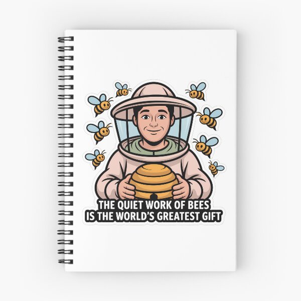 Item preview, Honey Month Gentle Beekeeper designed and sold by NiftyWrx.