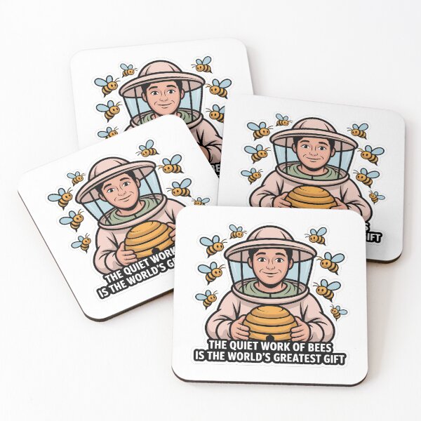 Item preview, Honey Month Gentle Beekeeper designed and sold by NiftyWrx.