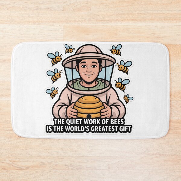 Item preview, Honey Month Gentle Beekeeper designed and sold by NiftyWrx.