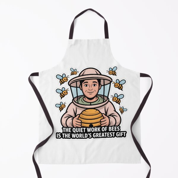 Item preview, Honey Month Gentle Beekeeper designed and sold by NiftyWrx.