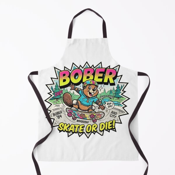 Item preview, BOBER Retro 90s Skate Beaver - Skate or Die! 1 Redwolfblack designed and sold by RedWolfDisigne.