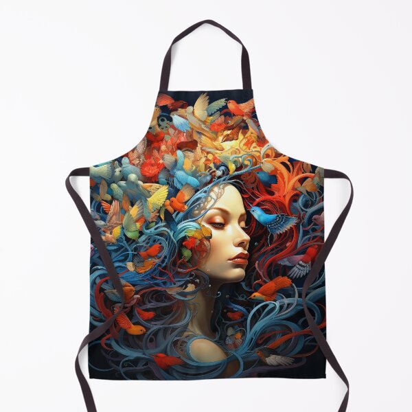 Item preview, Imaginary Surreal World Fantasy Female With Birds Dream designed and sold by DEC02.