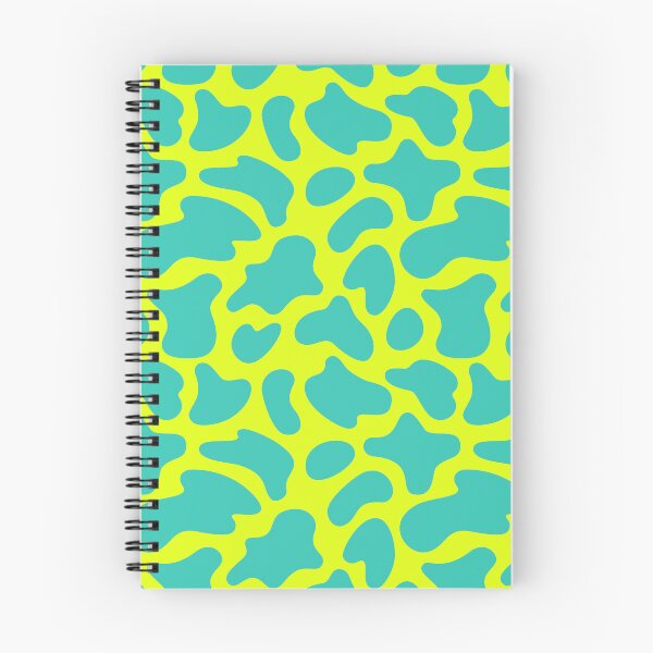 Item preview, Modern Graphic Cow Print Pattern | Chartreuse & Teal designed and sold by Frohyou.
