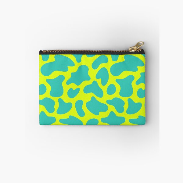 Item preview, Modern Graphic Cow Print Pattern | Chartreuse & Teal designed and sold by Frohyou.