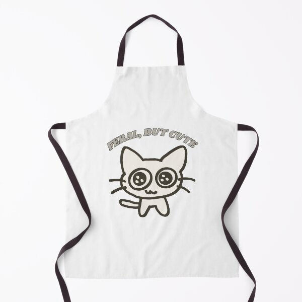 Item preview, Big Eyed Feral Cat designed and sold by CursedButCute1.