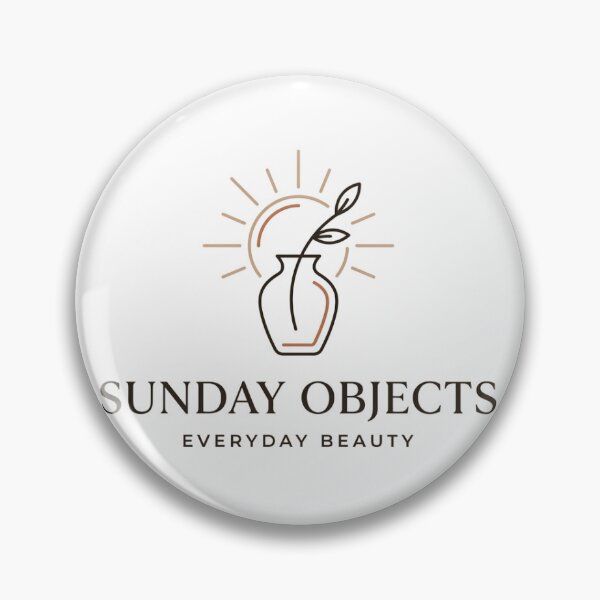 Artikelvorschau, Sunday Objects – Minimalistisches Lifestyle-Logo-Ästhetik-Design entworfen und verkauft von ImagineDraws.