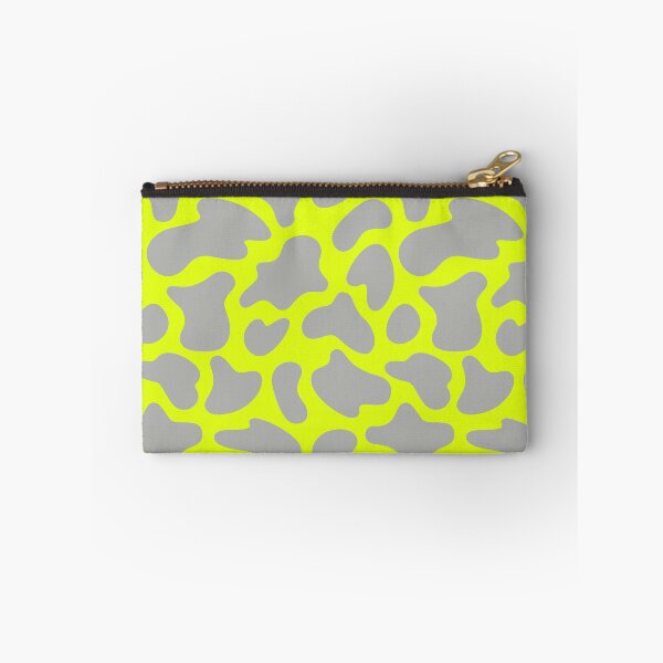 Item preview, Modern Graphic Cow Print Pattern | Chartreuse & Gray designed and sold by Frohyou.