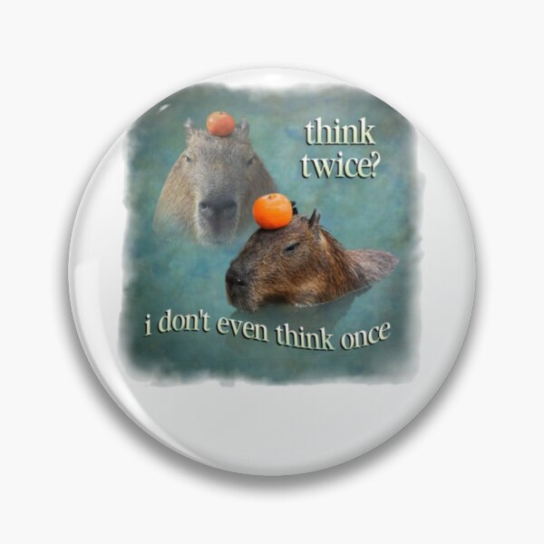 Artikelvorschau, Capybara-Meme entworfen und verkauft von DheninStudio.