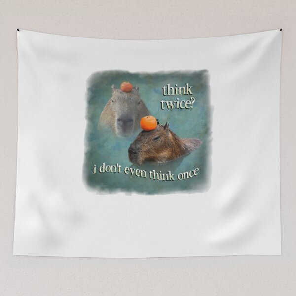 Item preview, Capybara Meme designed and sold by DheninStudio.