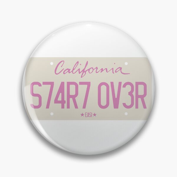 Item preview, Start Over License Plate - 5SOS designed and sold by EVXIAR.
