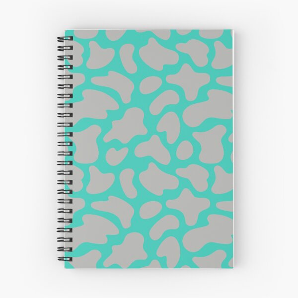 Item preview, Modern Graphic Cow Print Pattern | Teal & Gray designed and sold by Frohyou.