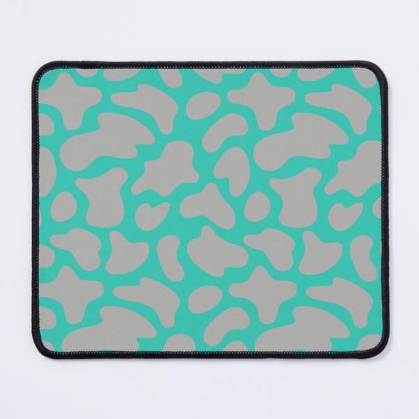 Item preview, Modern Graphic Cow Print Pattern | Teal & Gray designed and sold by Frohyou.