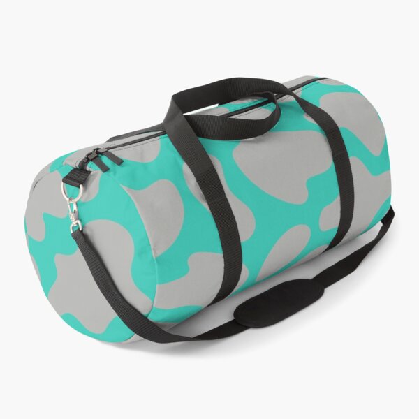 Item preview, Modern Graphic Cow Print Pattern | Teal & Gray designed and sold by Frohyou.