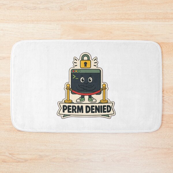 Item preview, Permission Denied | Funny Linux Terminal Sysadmin Humour designed and sold by DebugLab.