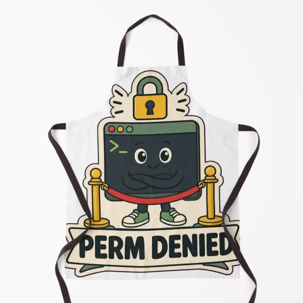 Item preview, Permission Denied | Funny Linux Terminal Sysadmin Humour designed and sold by DebugLab.
