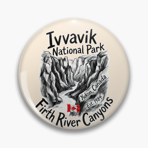 Item preview, Ivvavik Firth River Charcoal Canyon designed and sold by EvergreenPark - Tee Studio.