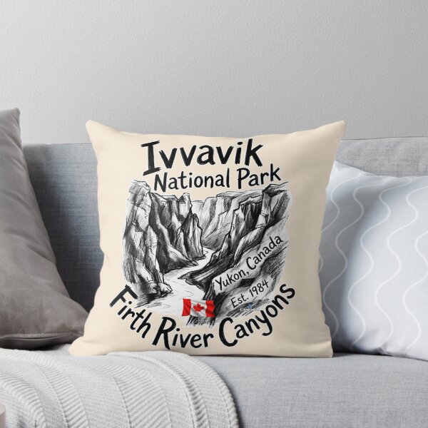 Item preview, Ivvavik Firth River Charcoal Canyon designed and sold by EvergreenPark - Tee Studio.