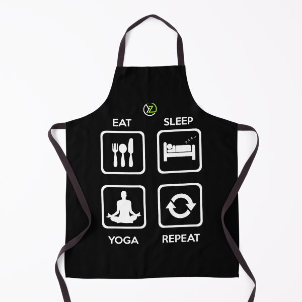 Item preview, Slick Modern Fun Eat Sleep Yoga Repeat Design designed and sold by Yolandagagnetth.