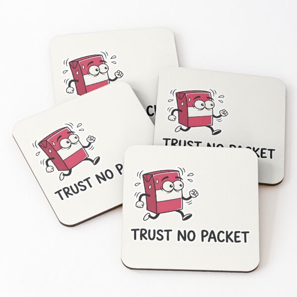 Item preview, Trust No Packet designed and sold by Brain Fog Lab.