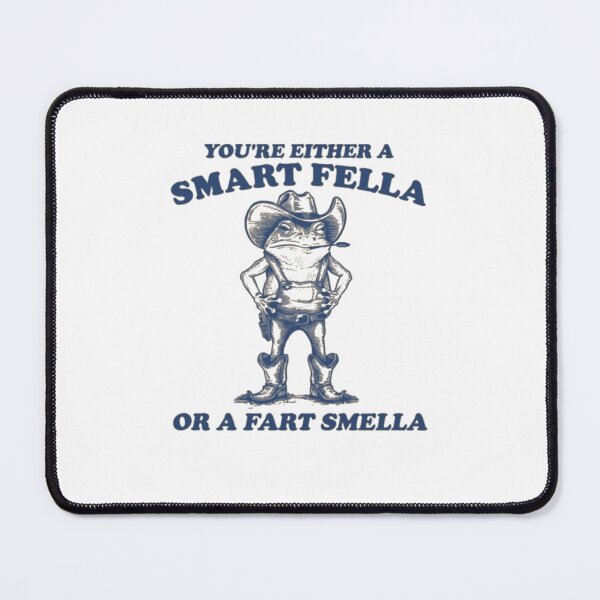 Item preview, Are You A Smart Fella Or Fart Smella Vintage Style Shirt Vintage Retro Funny Frog Shirt Frog Meme designed and sold by DheninStudio.